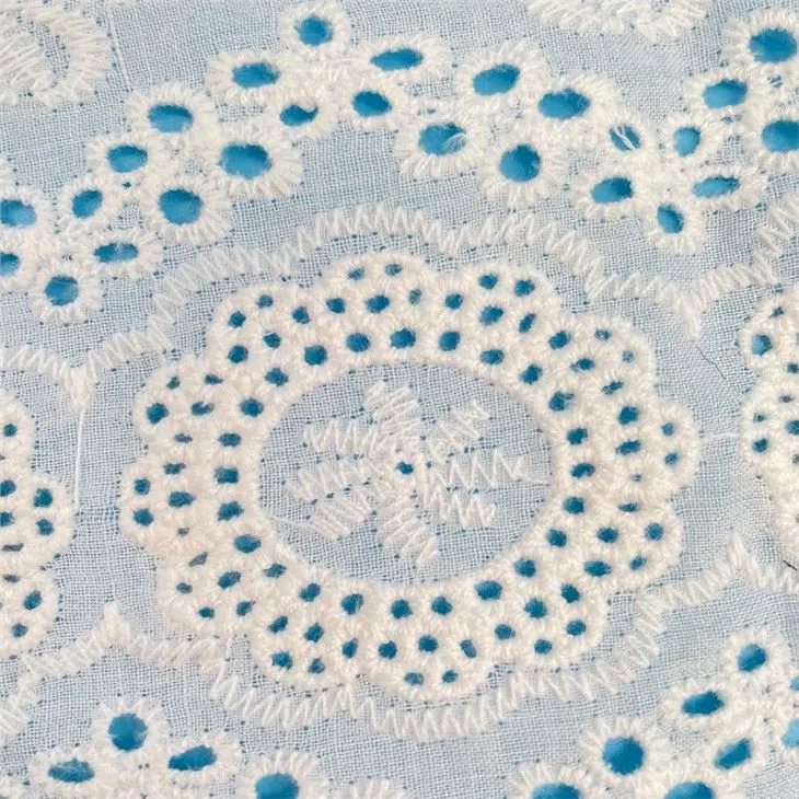 broderie anglaise cotton fabric